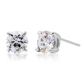 Marylhurst 92.5 Silver Moissanite 1.00ct 4-prong Earrings