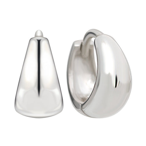 925 silver daily simple waterdrop one-touch earings