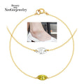Nijizjuuri 14K GOLD Soul Eye Chain Bracelet
