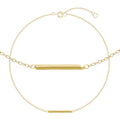 14K GOLD Sticker Bracelet
