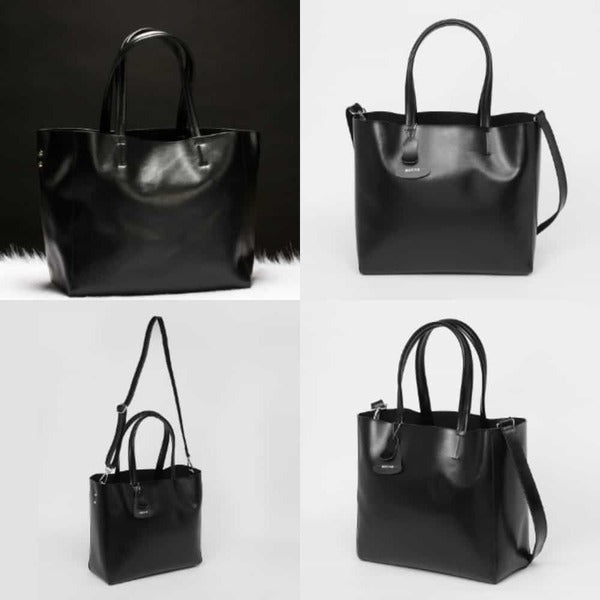 BestFriendBag leather 523HGA84 shoulder bag black 20s women's handbag