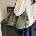 Beommole 847EEM98 Men's and Women's String Pocket CrossShoulder Sling Bag