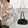 BeFMOL Metallic 604YZM23 Shoulder Tote Bag