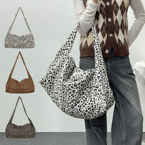 Be朋友mall women 965RJB80 leopard shoulder bag big size daily casual purse