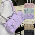 Befume Pash 424JSN60 Nylon Mini Boston Shoulder Bag for Daily Use Women's