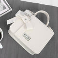 Bestfriend Mall Women 339IRC76 Cross Handbag Style Ivory Ribbon Cute