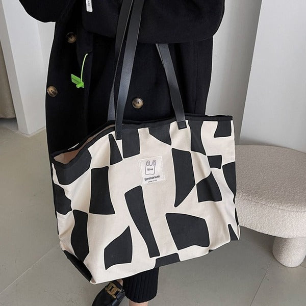 bff mall bossang 994VND22 executive large bag college black 20s woman shoulderbag