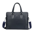 Bestfriend Leather Briefcase for Business Documents Executive Briefcase