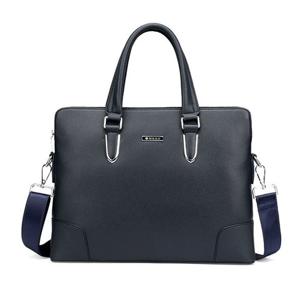 Bestfriend Leather Briefcase for Business Documents Executive Briefcase