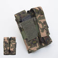 Befumol Survival Double Single Mac Pistol Pouch Army Pixel