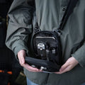 Befmall Bipolar EDC Tactical Mini Crossbody CHS3 Black