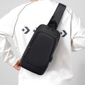 Best friend mall suit casual fashion men's sling bag daily crossbody bag
