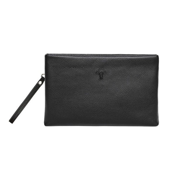 Be芙朋 BM96 Leather Men's Clutch Wallet Casual Backpack-Man's Bag