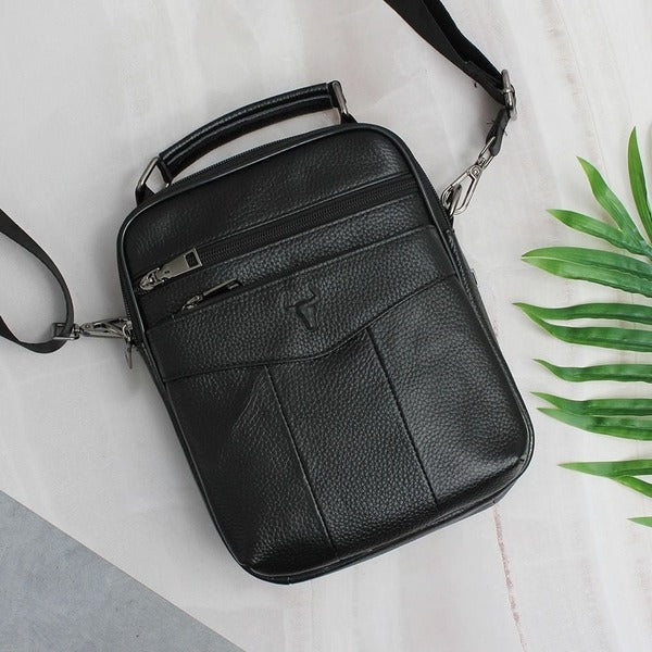 Befem Bluemount Leather Casual Crossbody Men's Bag