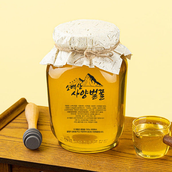 Jaksim Mildo] Sobaeksan Mountain Wildflower Sugar-fed Honey Set 2.4kg x 2 / Premium Non-woven Bag