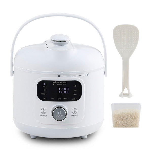 KitchenArt Herb 34-Person Electric Pressure Rice Cooker KRP-IH34WH