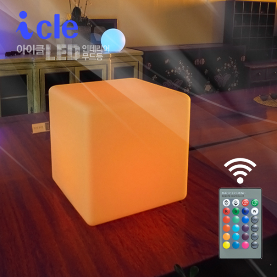 Rechargeable LED Mood Light for Cafe Outdoor Lawn Garden Remote Control ICLE ICLE-MC50
