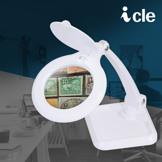 ICLE-8073 3x Magnifying Stand for Icle LED Lighting Magnifier