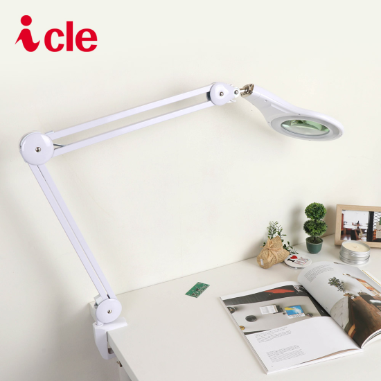 ICICLE LED magnifying lamp stand ICLE-8066 5x