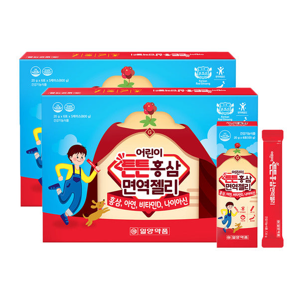 Ilyang Pharmaceutical Ilyang Children Strong Red Ginseng Immunity Jelly 50 sticks X 2 pieces Child R