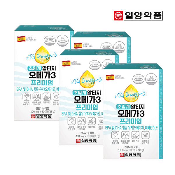 LY Pharmaceuticals Ilyang Supercritical Altizi Omega-3 Premium 4 months