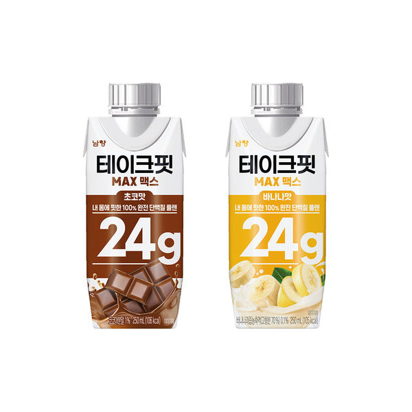 TakeFit Max 24G Chocolate Flavor 250mL x 24 + Banana Flavor