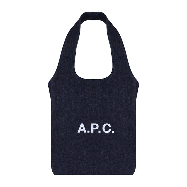 Indigo Nilon Small Denim Tote Bag