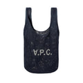 Apesase PSAEU H61679 Night Blue Rebound Mesh Shopping Tote Bag