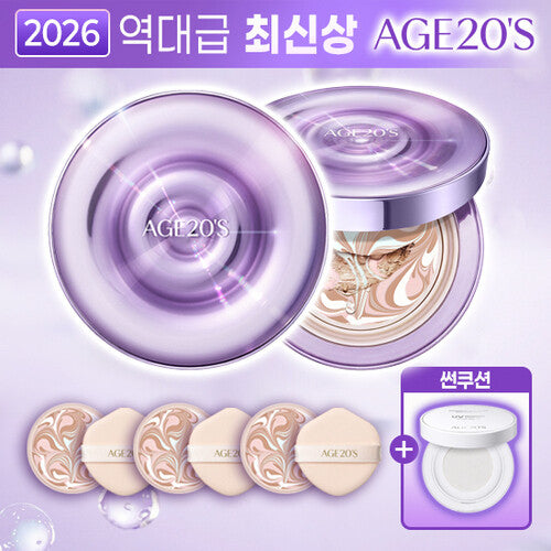 AGE20S Ampoule Essence Fact Dia Water Glow Shot Package (2 Main + 3 Refills + 1 Primer) 667127