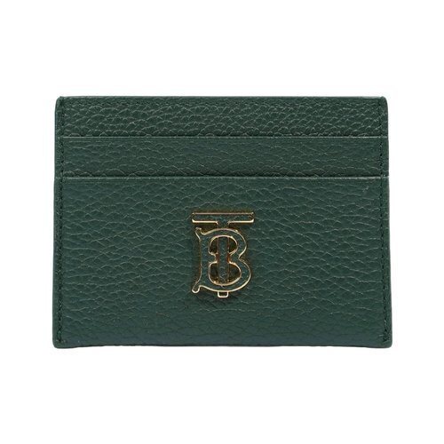 Burberry TB Logo Grainy Leather Card Wallet 80739691667288