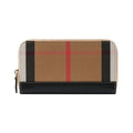 Burberry Shopping Bag Included Burberry Check Zip Round Wallet 80840291667288