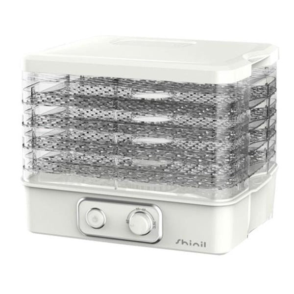 Shinil 230 Food Dehydrator Easy Dial Transparent Tray 5-Tier 18701524667501