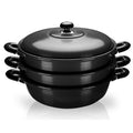 Thumbtack Aluminum Korean Steamer Pot Steaming Pan Steamer Steamer Pot Pot 18701670667501