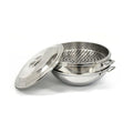 Stainless Steel Triple Induction Compatible Dumpling Steamer Set 45018701981667501