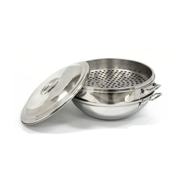 Stainless Steel Triple Induction Compatible Dumpling Steamer Set 45018701981667501