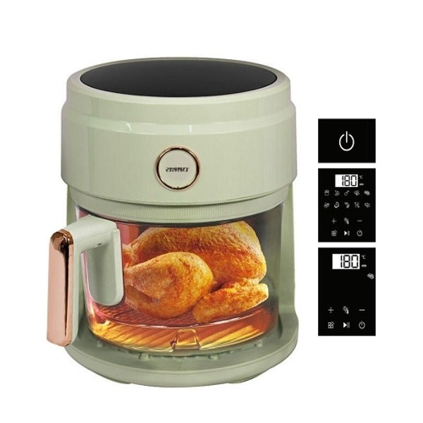 ThumbsUp LivingSense GlassBasket AirFryer 3.5L Fryer 2-3 people 18702020667501