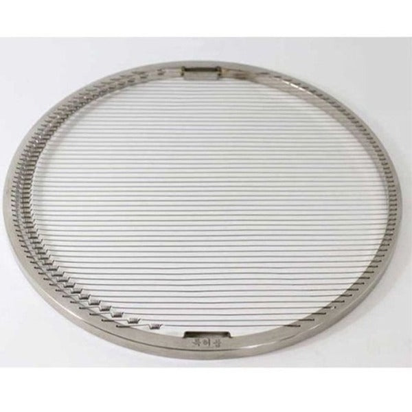 Thumb-up round grate meat griddle barbecue fish grilling plate grill