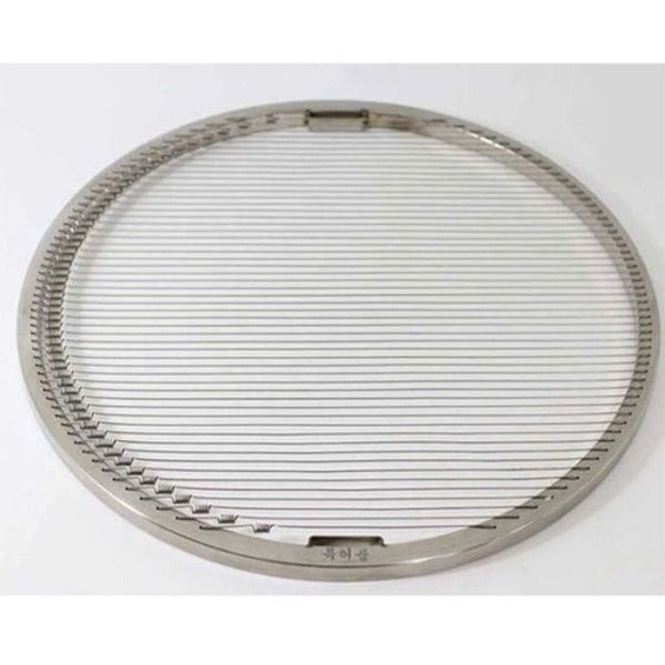 Circular grill grate meat hot plate BBQ fish grill plate grill Medium 18702052667501