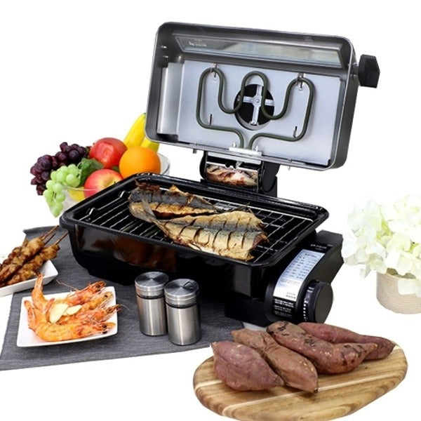 Kitchenart 9292 Double-sided Electric Grill Fish Grilling Timer 18702138667501