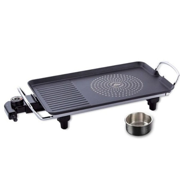 ThumbUp KitchenFlower Electric Grill Meat Plate Wide GrillPan 66cm
