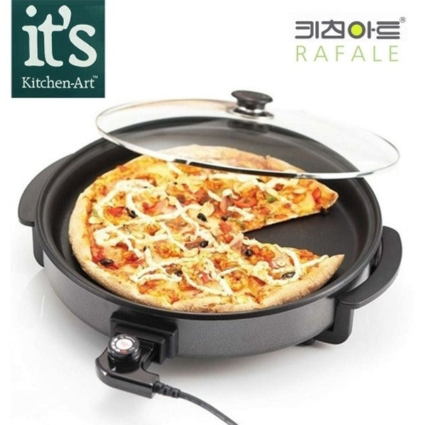 ThumbUp KitchenArt 1500 StrengthenedGlass Electric Pizza Pan GriddlePan 18702170667501