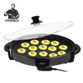 Thumbs up Lucia 1420 griddle plate pizza pan electric frying pan 18702171667501