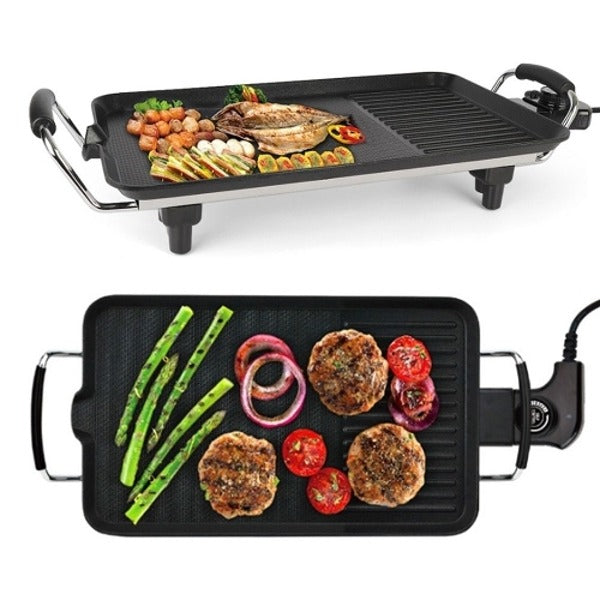 Living Sense 2440 Wide BBQ Electric Grill Even Heat 18702182667501