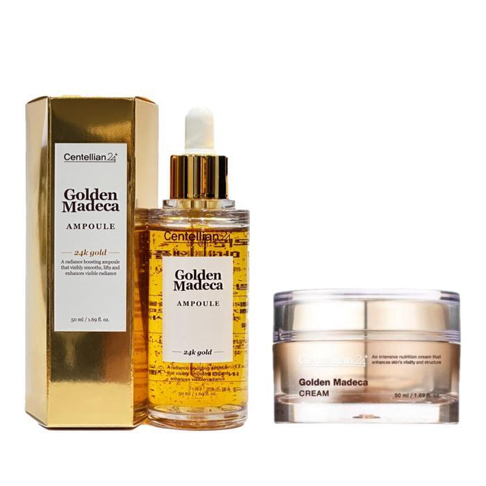  Dongwon Cellean24 Golden Madaca Ampule 50ml + Gold Cream 24K Elastic Glow (19349684)