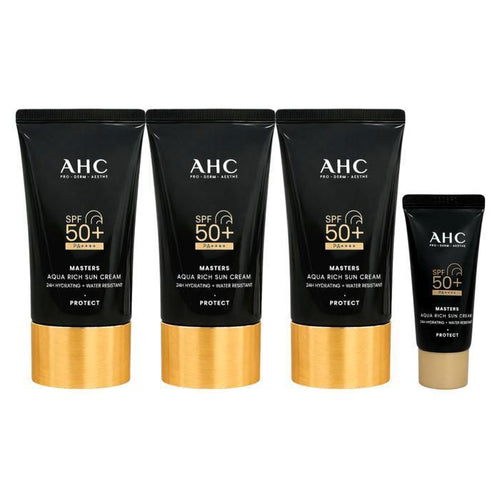 AHC [Box] Master Aquagel Sun Cream 60ml 3pcs+10ml 1pc (48728218)