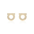 Ferragamo Gianchini Crystal Earrings Small