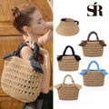 SAERA Sera Lapiere Tote Bag + Sun Visor
