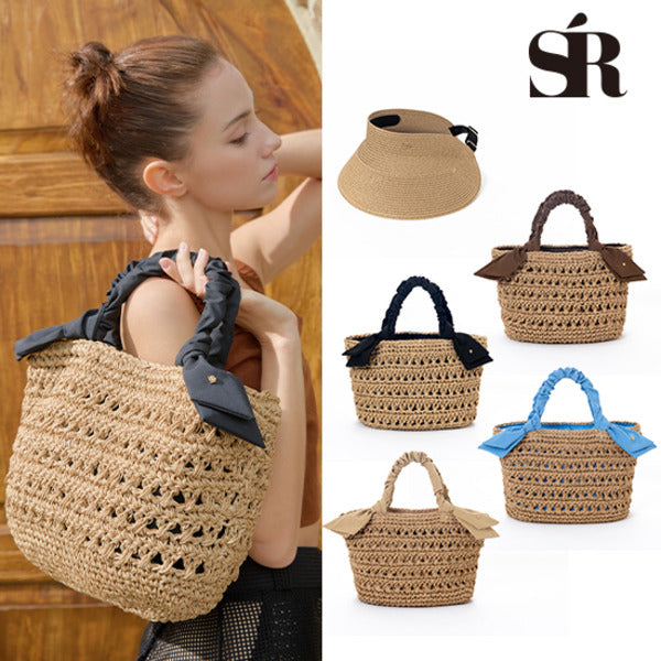 SAERA Sera Lapiere Tote Bag + Sun Visor