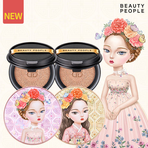 Color-led lighting Iron Maiden Soi Protein Ampoule Compact Cushion Main 2+Refill 2