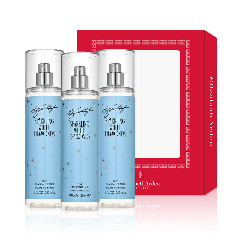 Elizabeth Arden White Diamonds Body Mist 3-pack (236ml x 3)